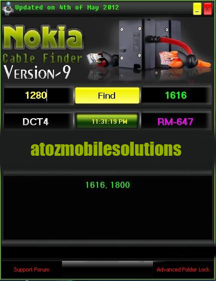 CABLE FINDER - Latest (ALL IN ONE) - GSM-Forum
